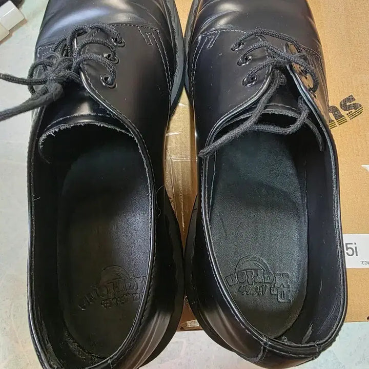 [BUNJANG] Dr. Martens 1461 Mono Black Shoes / 닥터마틴 1461 모노 블랙 uk7 260사이즈