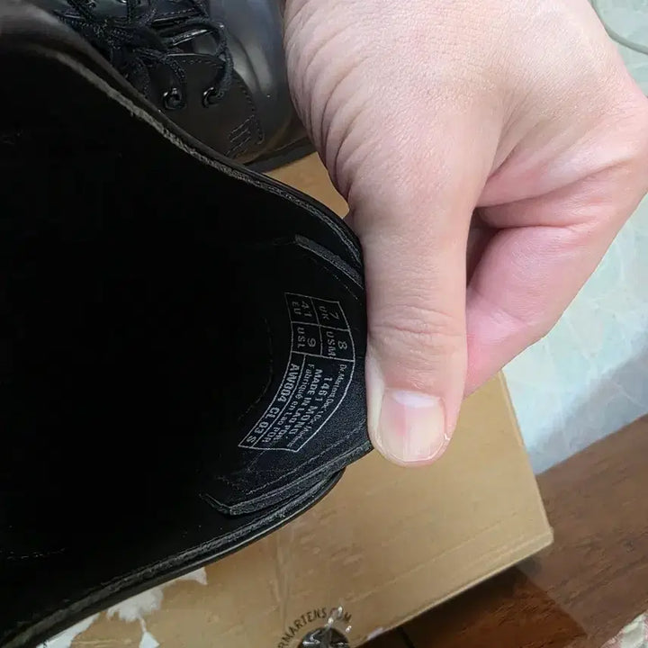 [BUNJANG] Dr. Martens 1461 Mono Black Shoes / 닥터마틴 1461 모노 블랙 uk7 260사이즈