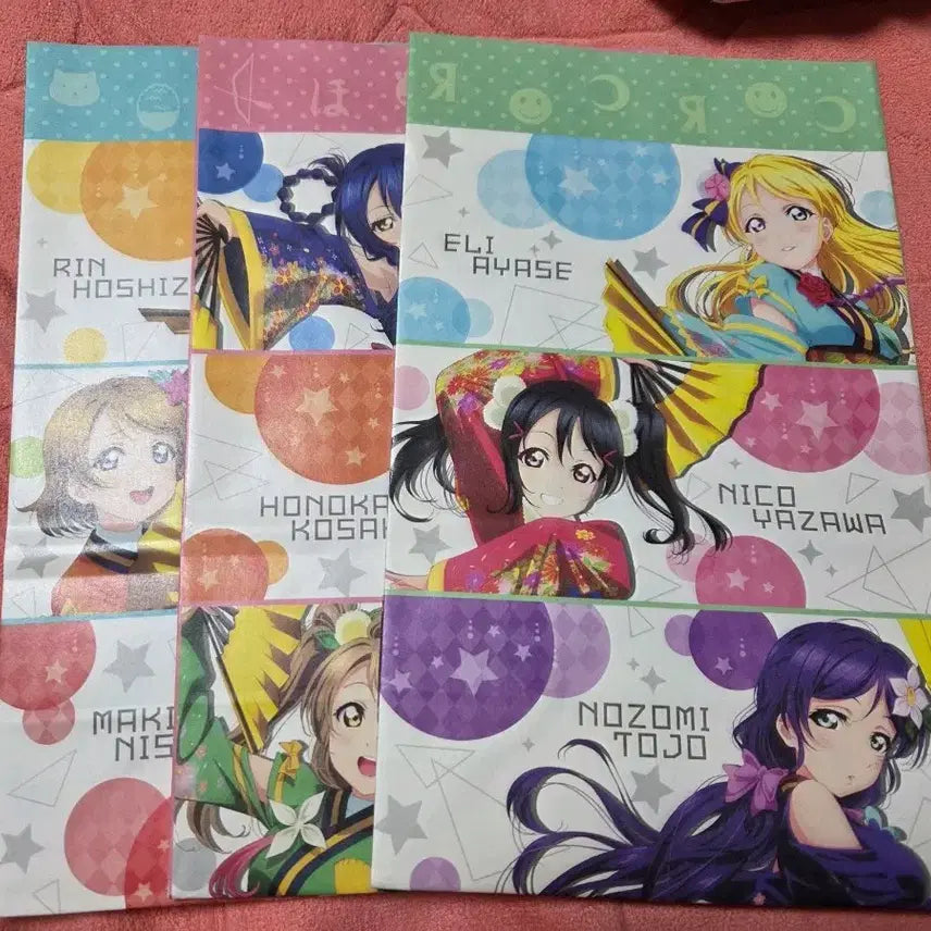 [BUNJANG] Love Live! Muse The School Idol Movie Combo Set / 러브라이브 뮤즈 극장판 현지 콤보세트 한정 지류 1, 2, 3학년 일괄