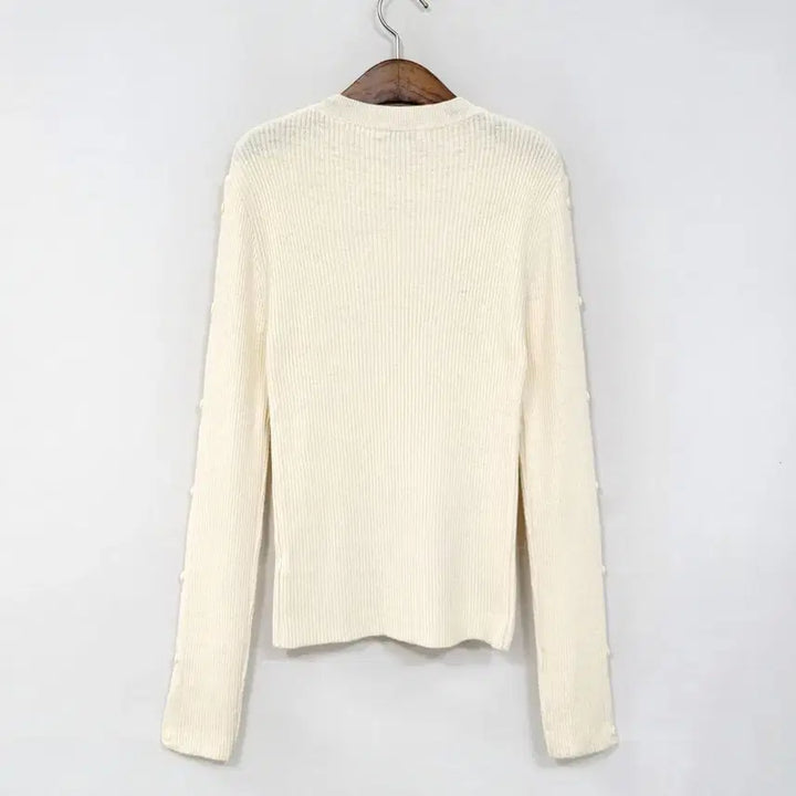 [BUNJANG] Arr. Ribbed Round Knit Sweater / +Arr. 아르 골지 라운드 니트 Y949
