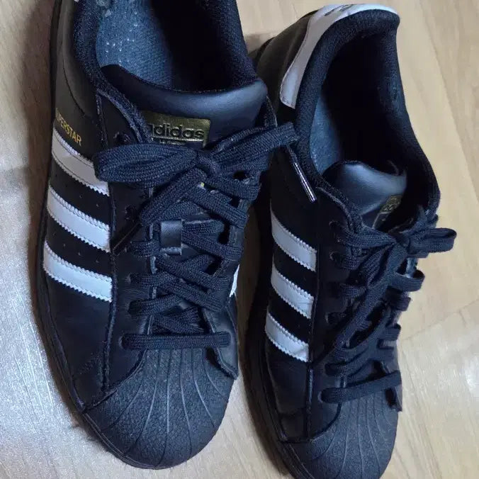 [BUNJANG] Adidas Superstar 280 Black Sneakers / 아디다스 슈퍼스타 280블랙