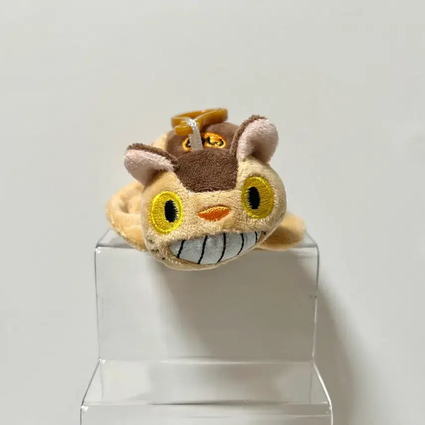 [BUNJANG] Totoro Nekobasu Plush Keychain / 새상품) 토토로 네코버스 인형 키링
