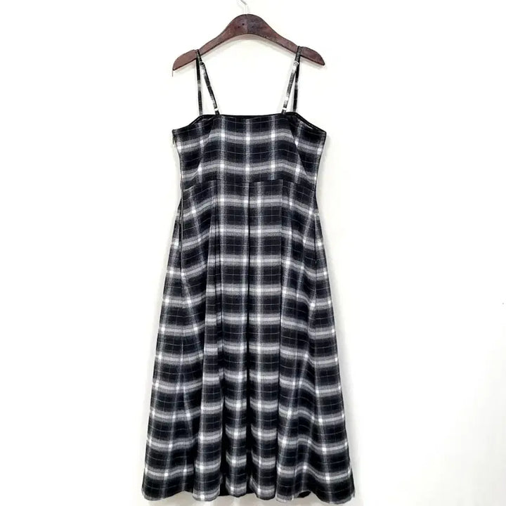 [BUNJANG] Pomelo Check Side Pocket Dress / +포멜로 체크 사이드 포켓 드레스 Y950