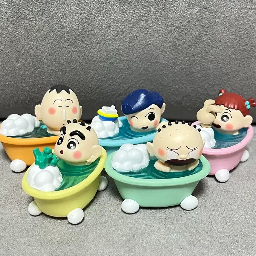 [BUNJANG] Crayon Shin-chan Baby Bath Tub Figure / 짱구 베이비 목욕 욕조 입욕제 피규어