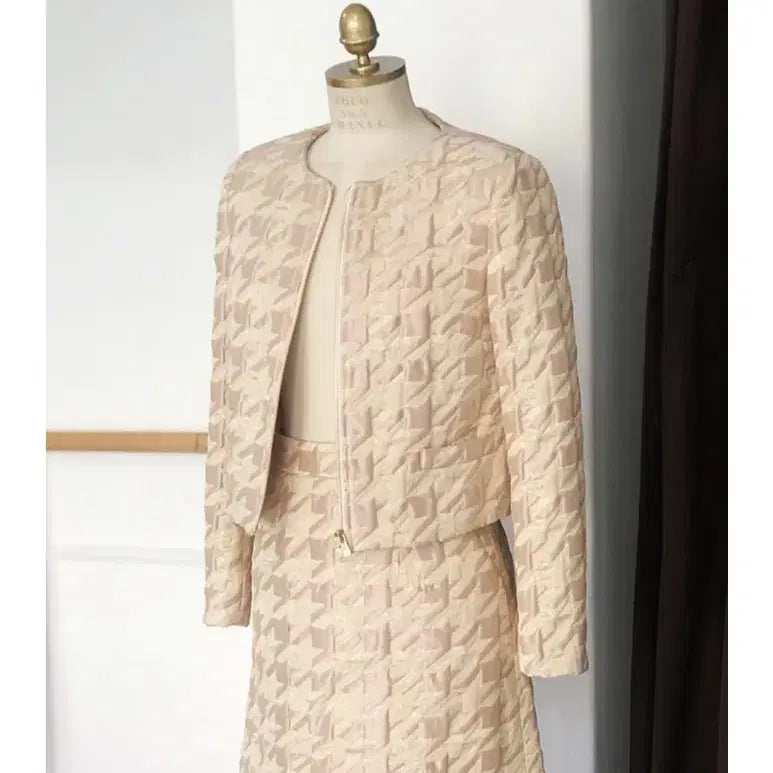 [SOLD OUT] 블랑쇼 프리미엄 자카드 자켓 s
