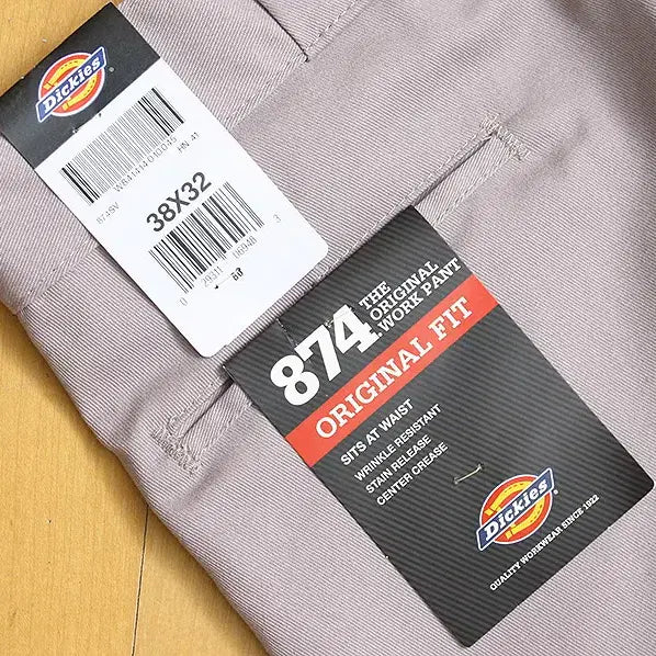 [BUNJANG] Dickies 874 Original Fit Chino Pants / 새옷/ 디키즈 874 오리지널핏 노턱치노 팬츠 38 /CJ_6479
