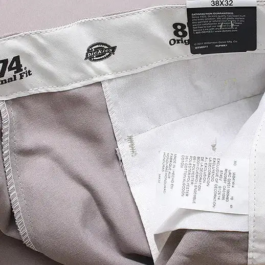 [BUNJANG] Dickies 874 Original Fit Chino Pants / 새옷/ 디키즈 874 오리지널핏 노턱치노 팬츠 38 /CJ_6479