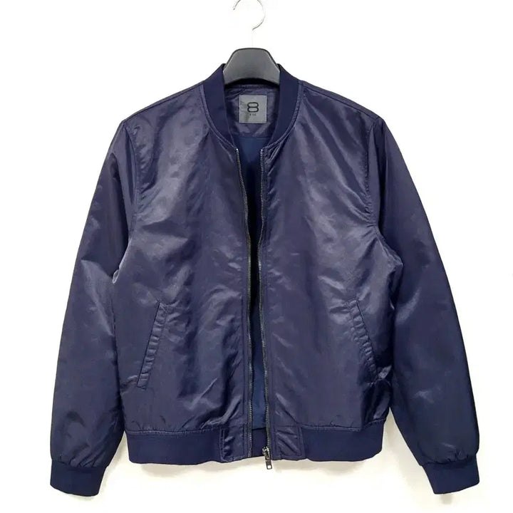 [BUNJANG] +8 by YOOK Bomber Jacket (Navy) - Men&