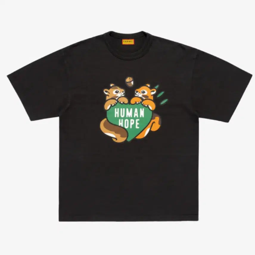 [SOLD OUT] XL 휴먼메이드 제이홉 다람쥐 반팔 새상품