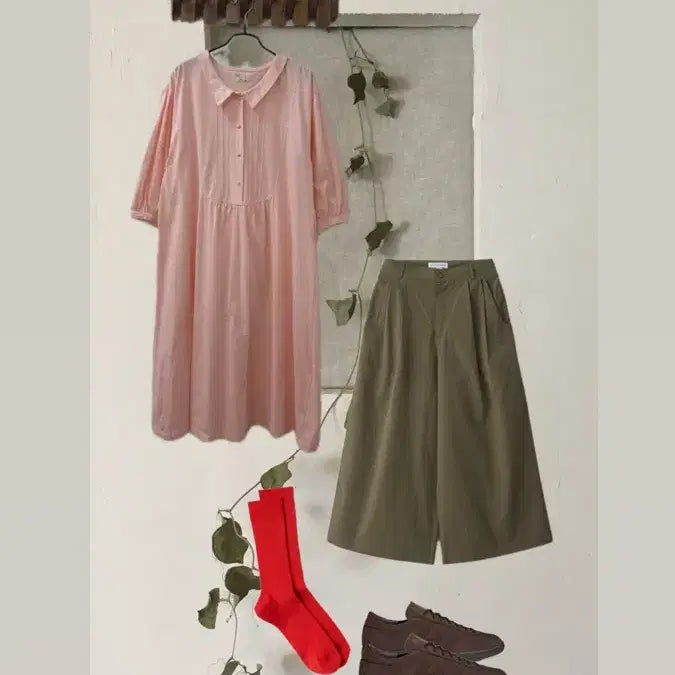 [BUNJANG] Wacoal Dot Pattern Dress / 와코루 원피스