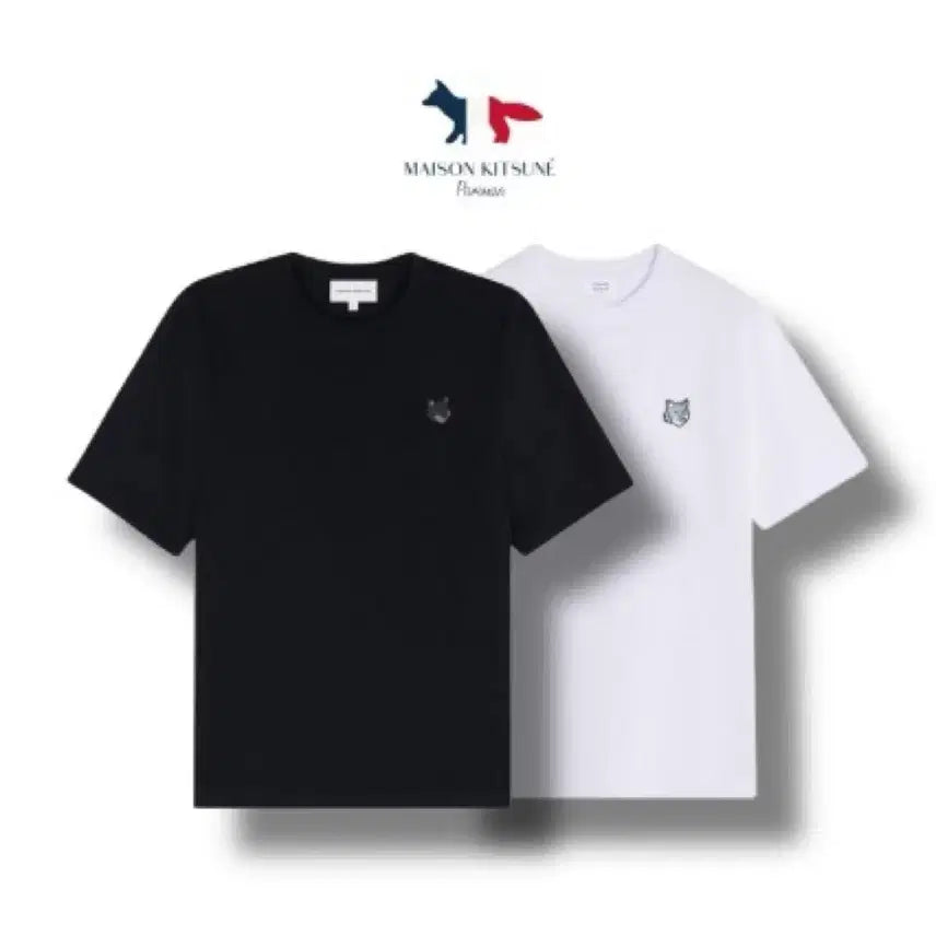 [BUNJANG] Maison Kitsuné Grey Fox Short Sleeve T-Shirt Unisex / [새상품/무배]메종키츠네 그레이폭스 반팔 티셔츠 남녀공용