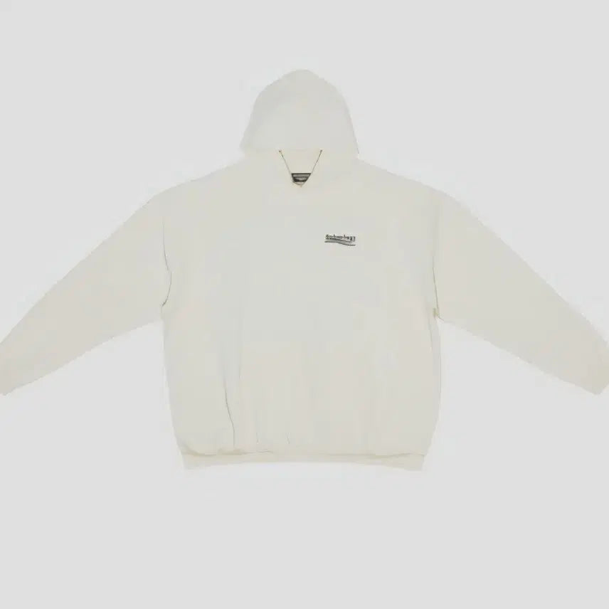 [BUNJANG] Balenciaga Political Hoodie Ivory M / [정품] 발렌시아가 폴리티컬 후드 M