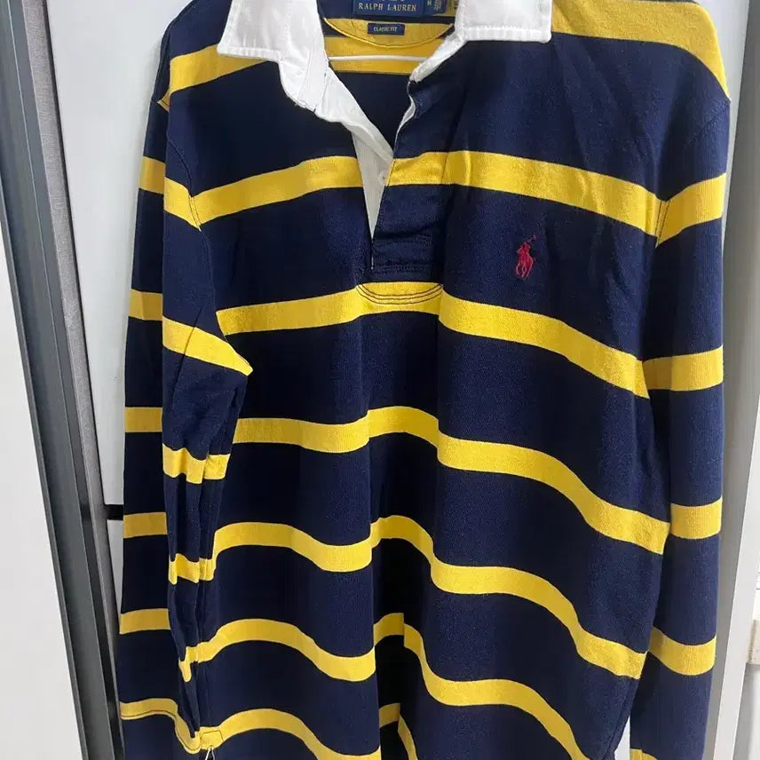[BUNJANG] Polo Rugby Shirt M Size / 폴로 럭비티 M 백화점구매