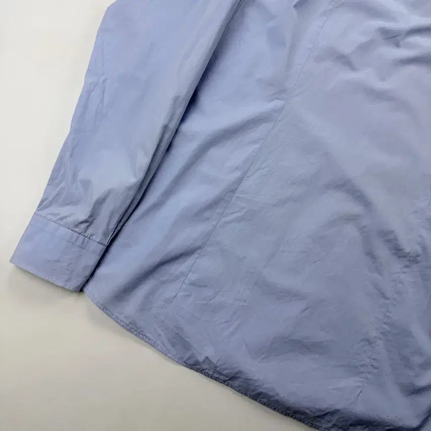 [BUNJANG] Hermes Blue Shirt / 에르메스 블루 은장 셔츠