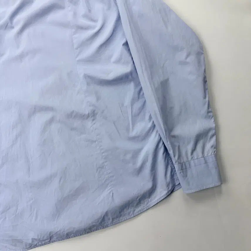 [BUNJANG] Hermes Blue Shirt / 에르메스 블루 은장 셔츠