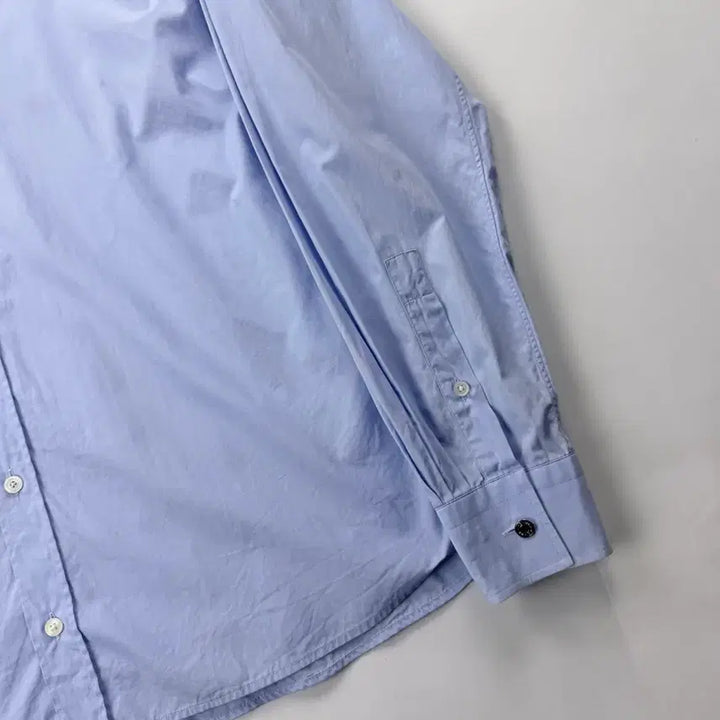 [BUNJANG] Hermes Blue Shirt / 에르메스 블루 은장 셔츠