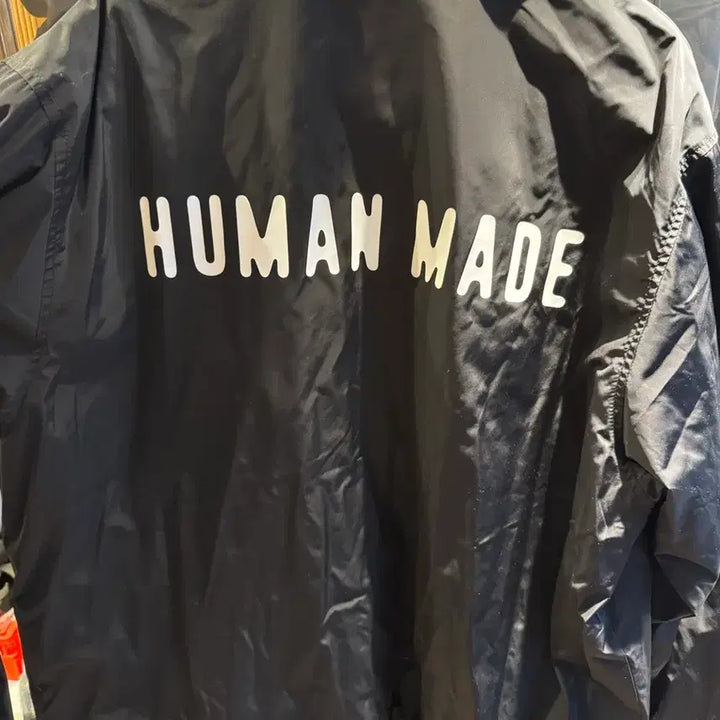 [BUNJANG] Human Made Coach Jacket Black XXL / 휴먼메이드 코치 자켓 블랙 xxl팝니다