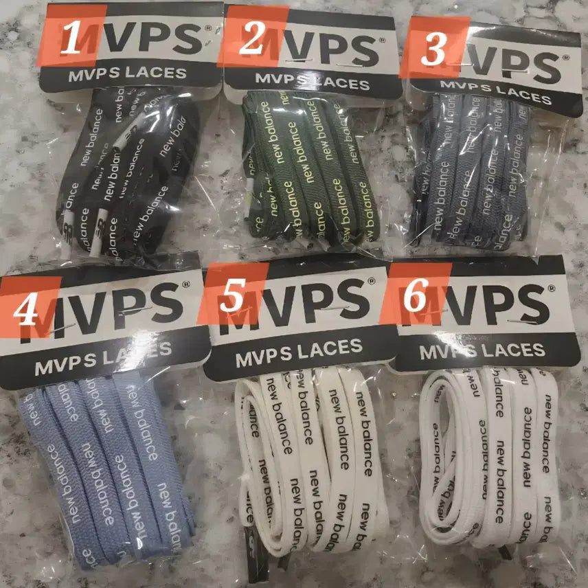 [BUNJANG] New Balance Lettering Shoelaces (2 Pack) / 뉴발란스 레터링 신발끈 2팩 10,000원