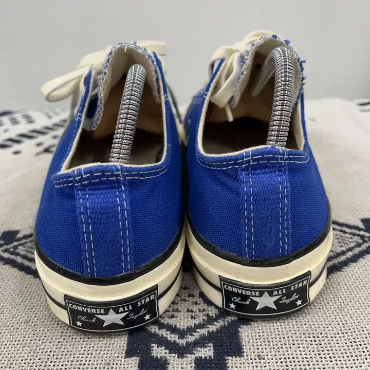[BUNJANG] Converse Chuck 70 Low Blue Sneakers 260 / 컨버스 척70 로우 블루 스니커즈 260 X00160