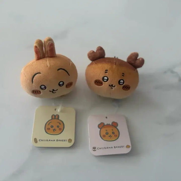[BUNJANG] Muun.do.ge Chiikawa Usagi, Kani Mascot Plush Bundle Set / 먼작귀 치이카와 베이커리 우사기 카니 마스코트 인형 모찌 만쥬