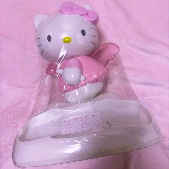 [SOLD OUT] 고전 엔젤 키티 전화기 키티폰 키티스트랩 인형 유메미루 빈티지 키티
