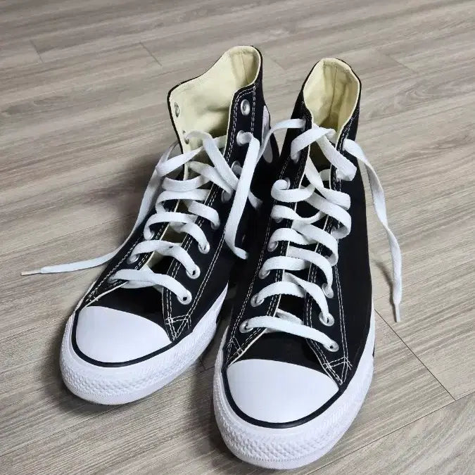 [BUNJANG] Converse Chuck Taylor All Star High Black Sneakers / 컨버스 척테일러 올스타 하이 블랙
