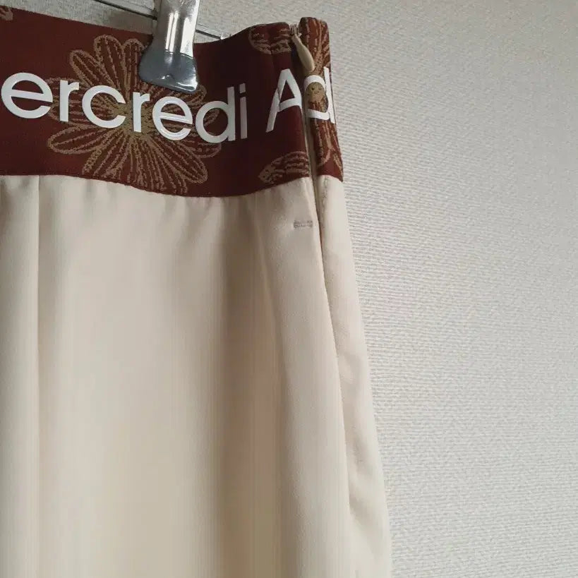 [BUNJANG] Mardi Mercredi Golf Culottes Skirt Size L Cream / 마르디 메크르디 골프 큐롯 스커트 L 사이즈 새상품 정품