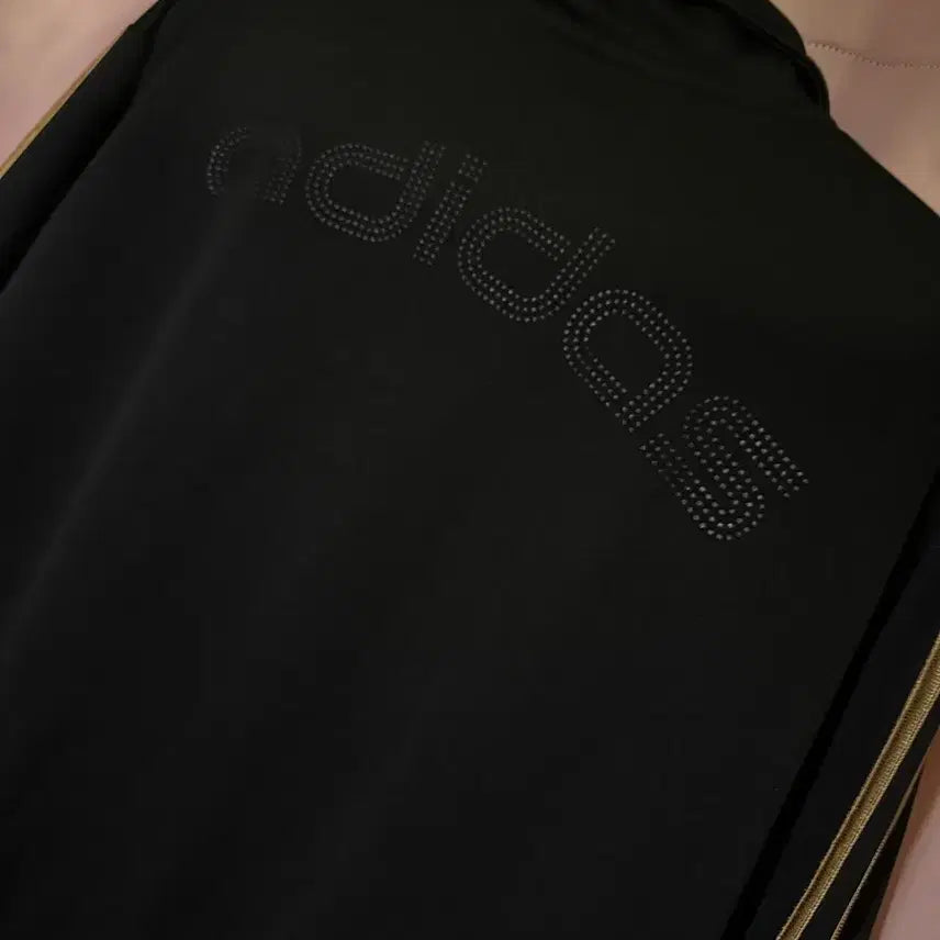 [BUNJANG] Adidas Track Top Black Gold Track Jacket / 아디다스져지 아디다스 삼선 트랙탑 검골 아디다스 블랙 골드 집업 올드스쿨