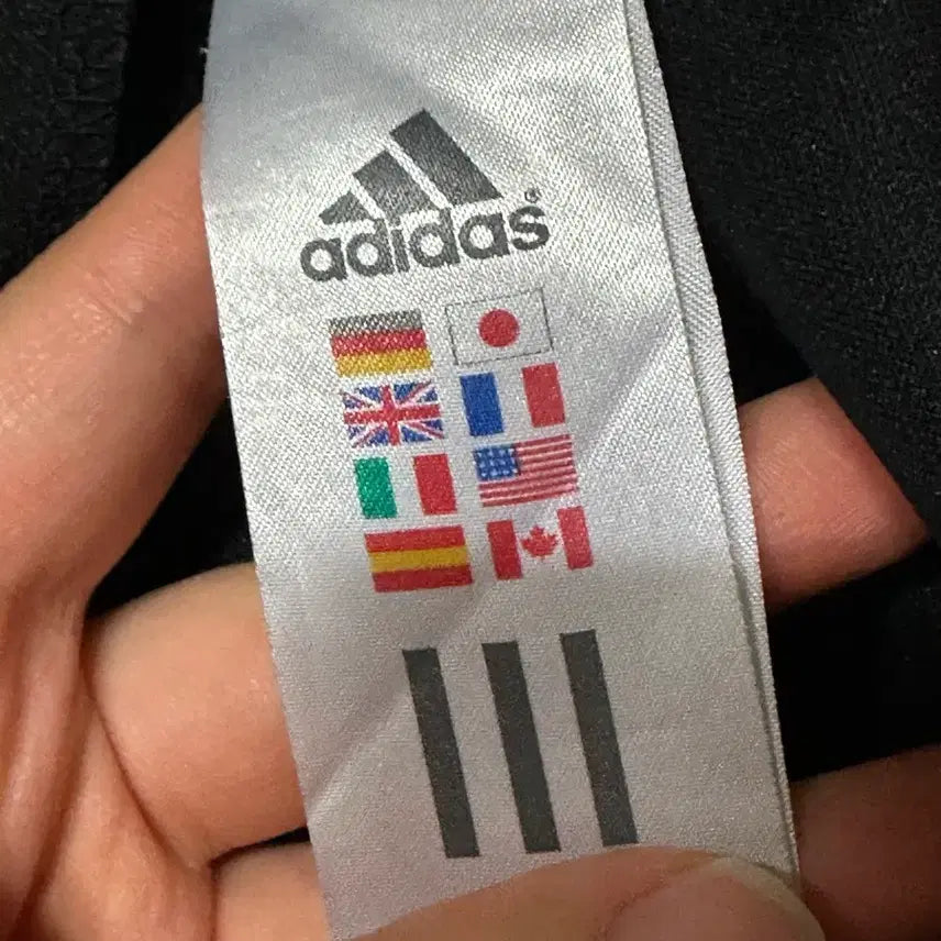 [BUNJANG] Adidas Track Top Black Gold Track Jacket / 아디다스져지 아디다스 삼선 트랙탑 검골 아디다스 블랙 골드 집업 올드스쿨