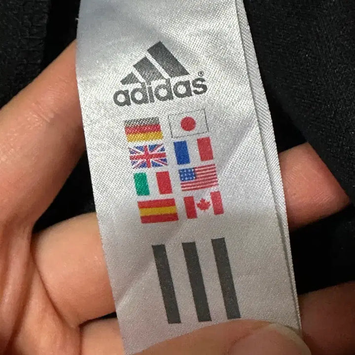 [BUNJANG] Adidas Track Top Black Gold Track Jacket / 아디다스져지 아디다스 삼선 트랙탑 검골 아디다스 블랙 골드 집업 올드스쿨