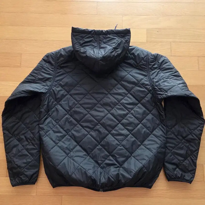 [BUNJANG] Patagonia Diamond Quilted Bomber Hooded Jacket Black L / 파타고니아 다이아몬드 퀼티드 봄버 후드 블랙 L
