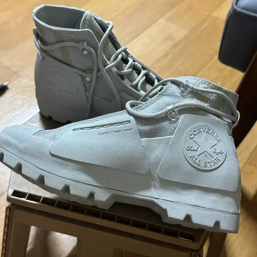 [BUNJANG] Converse x A-COLD-WALL Chuck Taylor All-Star Lugged Hi "Grey Violet" Limited Edition / (한정판) 컨버스 x 어콜드월 척 테일러 올스타 러그드 하이 그레이 바이