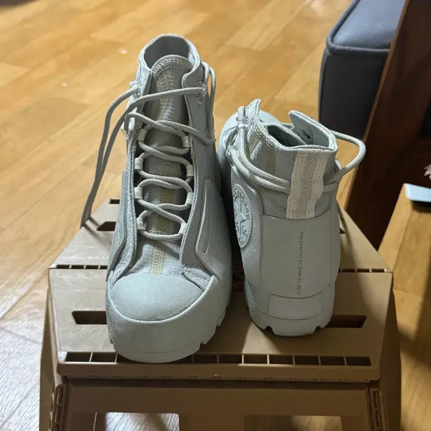 [BUNJANG] Converse x A-COLD-WALL Chuck Taylor All-Star Lugged Hi "Grey Violet" Limited Edition / (한정판) 컨버스 x 어콜드월 척 테일러 올스타 러그드 하이 그레이 바이