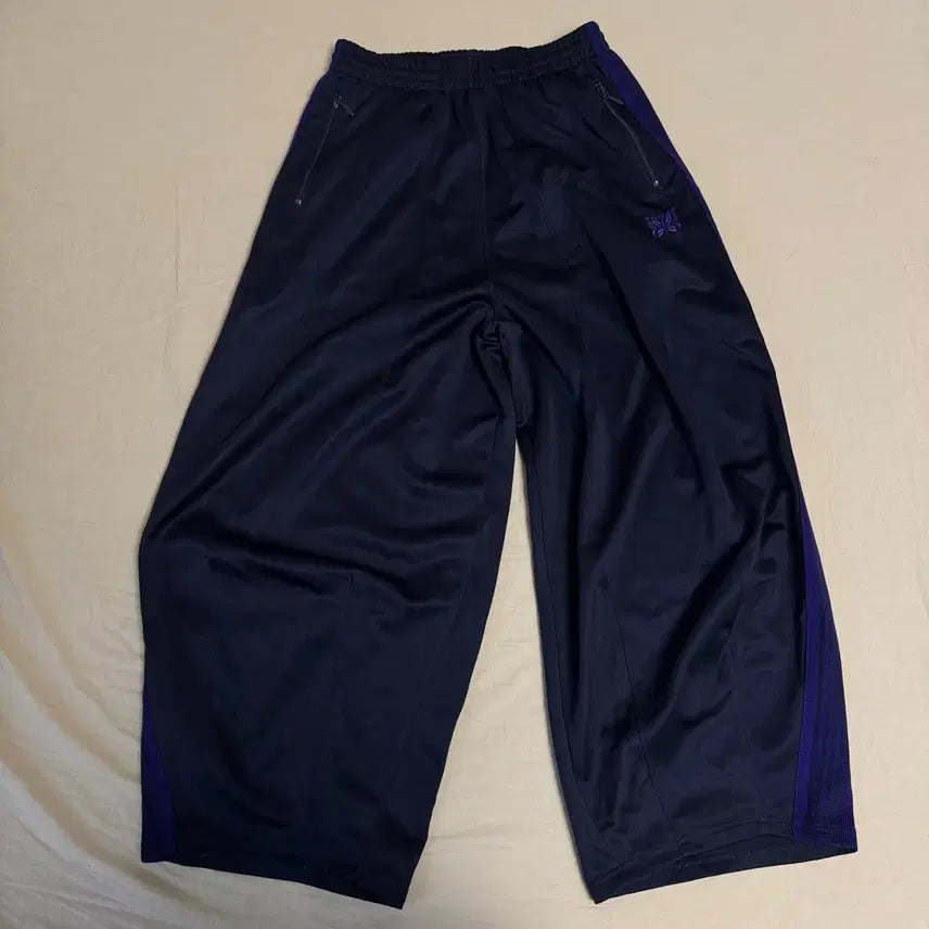 [BUNJANG] Needles H.D. Track Pants Poly Smooth Navy / [XS]니들스 H.D. 트랙 팬츠 폴리 스무스 네이비