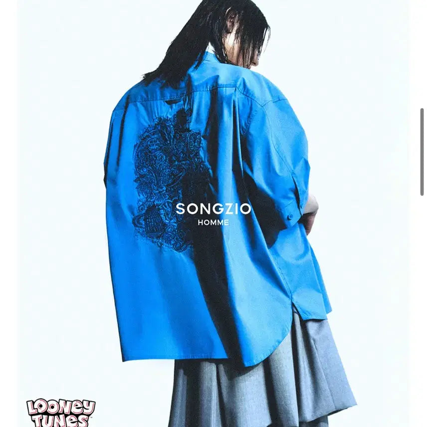[SOLD OUT] 송지오옴므 / 위너브라더스 블루 셔츠 / 50