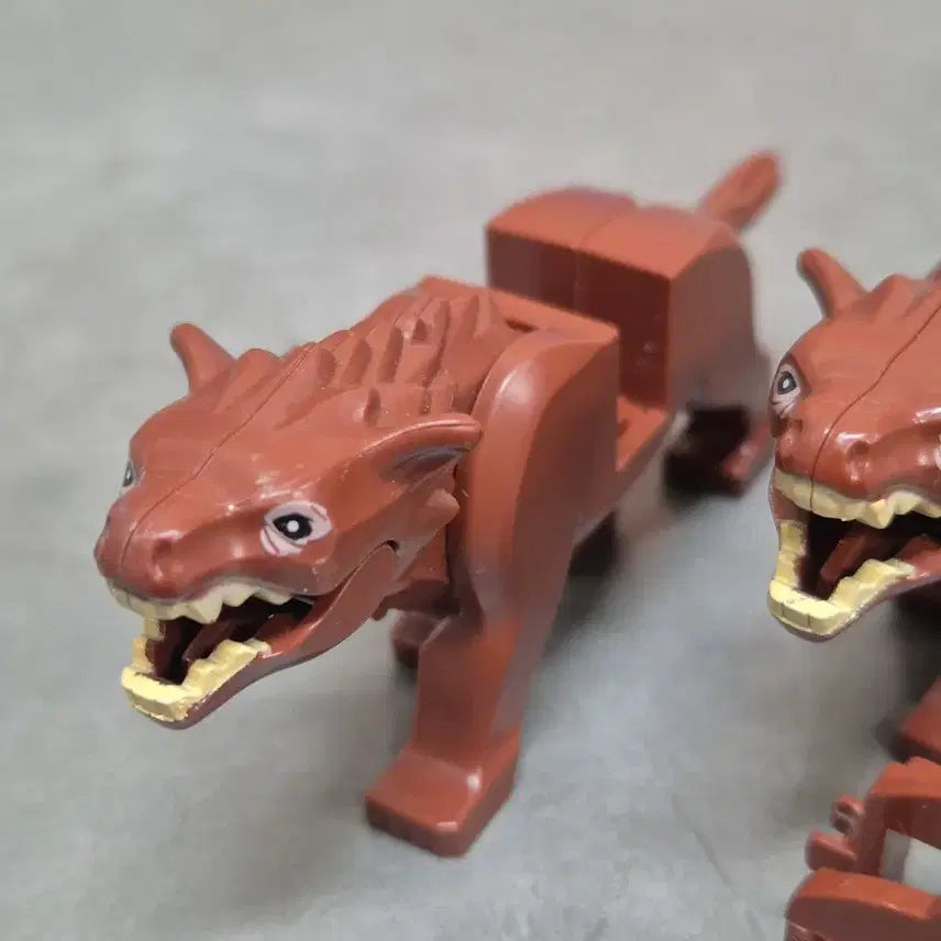 [BUNJANG] Warg Compatible Lego Figures Bundle Set / 레고 호환 와르그 3마리 일괄