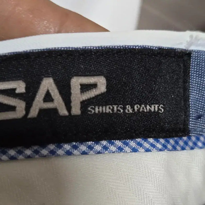 [BUNJANG] SAP White Slacks / SAP 화이트 슬랙스