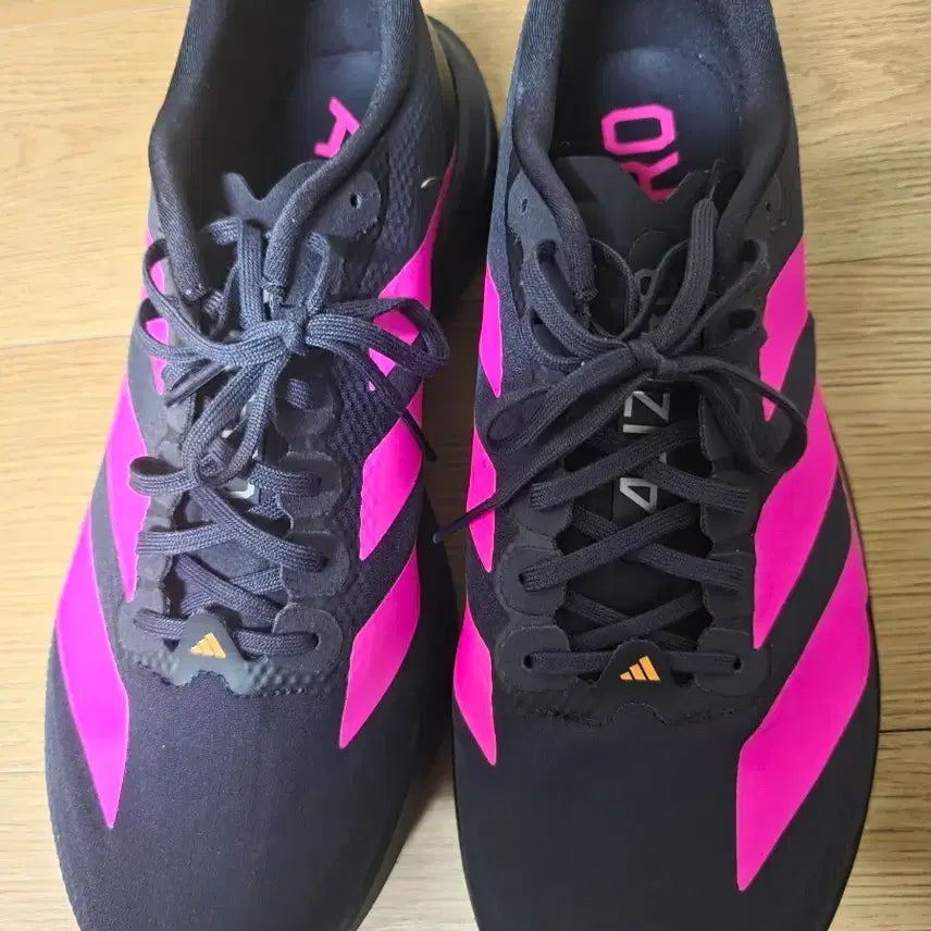 [SOLD OUT] 아디다스 아디제로 블랙/핑크 운동화 남성275