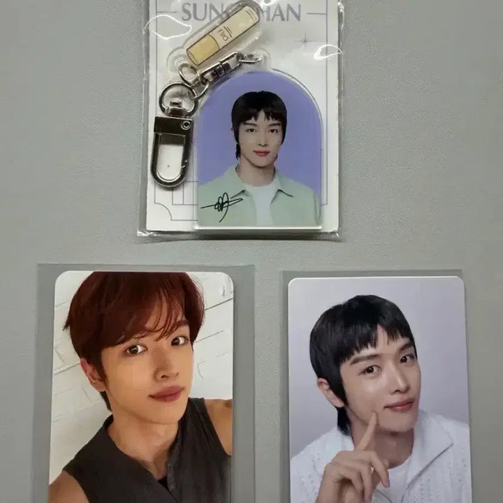 [BUNJANG] RIIZE Sungchan YUQE Keyring + YUQE Photocard Set / 라이즈 성찬 유이크 키링+유이크 포카2장