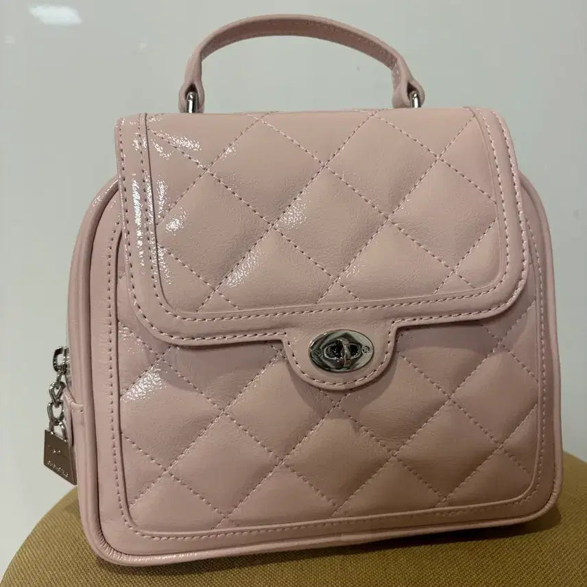 [SOLD OUT] 카디널레드 투아트백 뮤트핑크