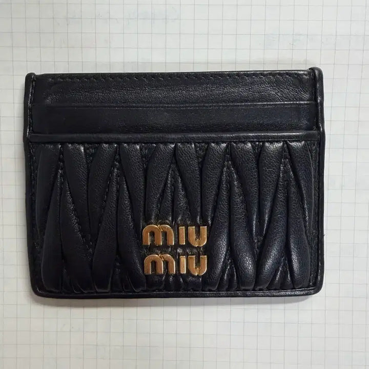 [BUNJANG] 미우미우 카드지갑 / 미우미우 카드지갑
