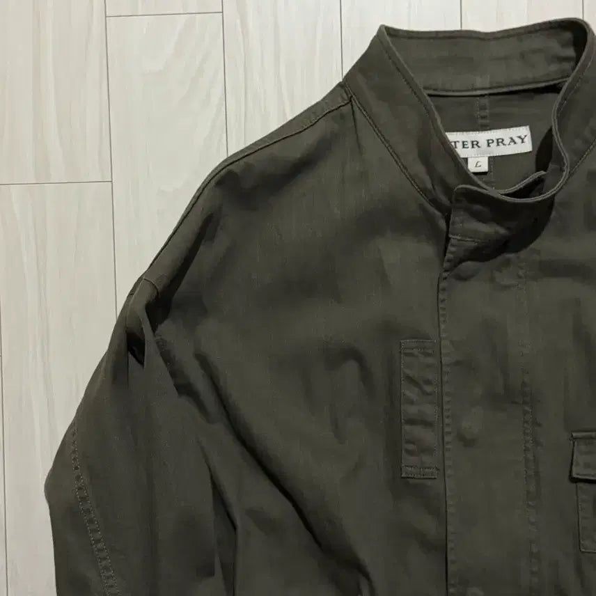 [BUNJANG] Afterpray Neo Fishtail Coat Khaki L / 26SS 애프터프레이 네오 피쉬테일 코트 카키 L