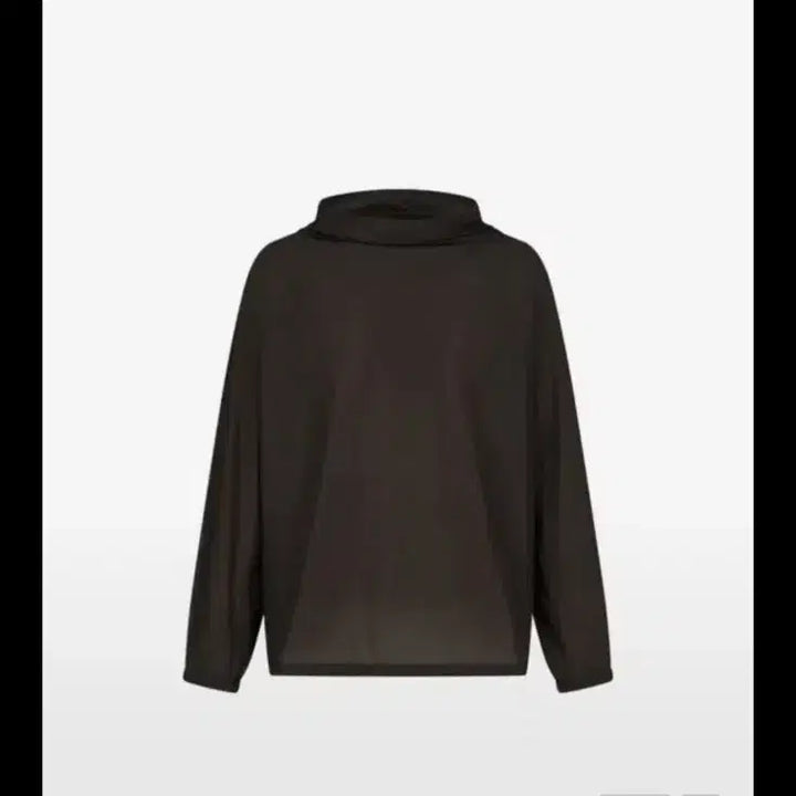 [BUNJANG] AMomento Sheer Nylon Cowl Neck Anorak Brown L / 25FW 아모멘토 시어 나일론 카울넥 아노락 브라운 L