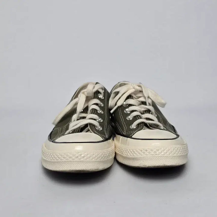 [BUNJANG] Converse Chuck Taylor 70s Olive Green Low Sneakers / 컨버스 척테일러 70s 올리브 그린 로우 스니커즈 250.ㄱ