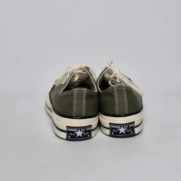 [BUNJANG] Converse Chuck Taylor 70s Olive Green Low Sneakers / 컨버스 척테일러 70s 올리브 그린 로우 스니커즈 250.ㄱ