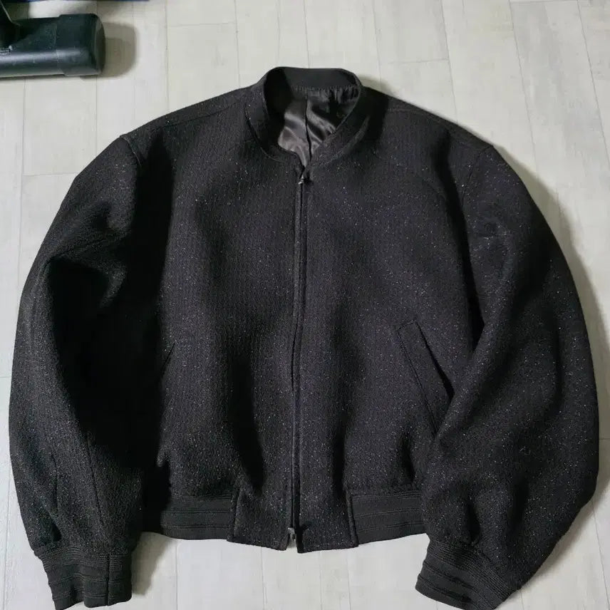 [BUNJANG] Elwood Prestige Tweed Bomber 44 / 엘무드 프레스티지 트위드 봄버 44