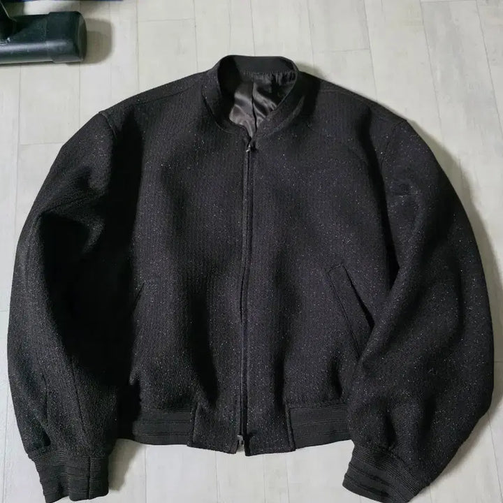 [BUNJANG] Elwood Prestige Tweed Bomber 44 / 엘무드 프레스티지 트위드 봄버 44