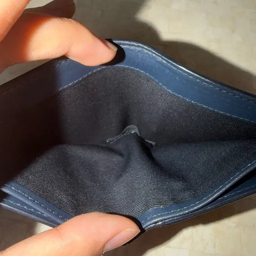 [BUNJANG] Celine Grain Calfskin Bifold Wallet / (정품) A급 급처 셀린느 그레인드 카프스킨 반지갑 네이비 판매