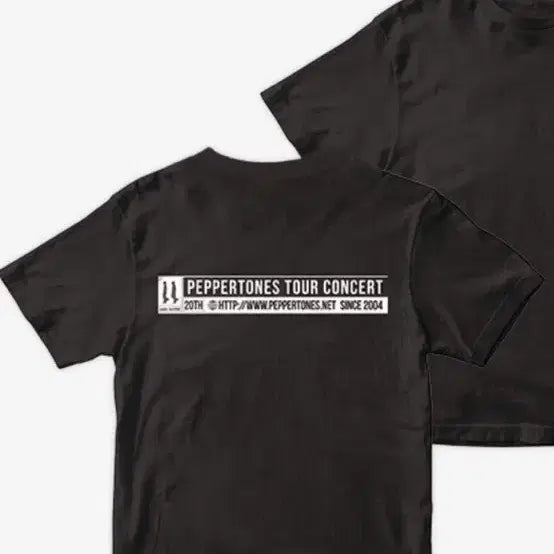 [BUNJANG] Peppertones Concert Commemorative T-Shirt (Size 100, Sealed) / 페퍼톤스 콘서트 기념 굿즈 반팔 티셔츠 미개봉