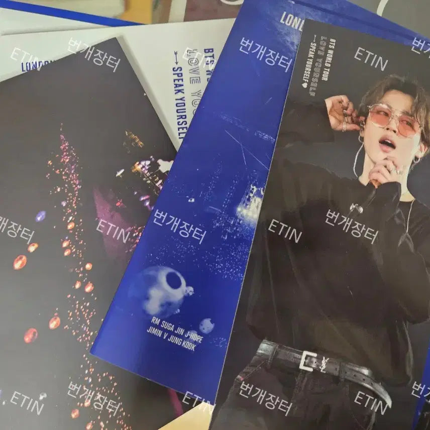 [BUNJANG] [풀셋] BTS 스픽콘 런던 DVD(지민 북마크) / [풀셋] BTS 스픽콘 런던 DVD(지민 북마크)